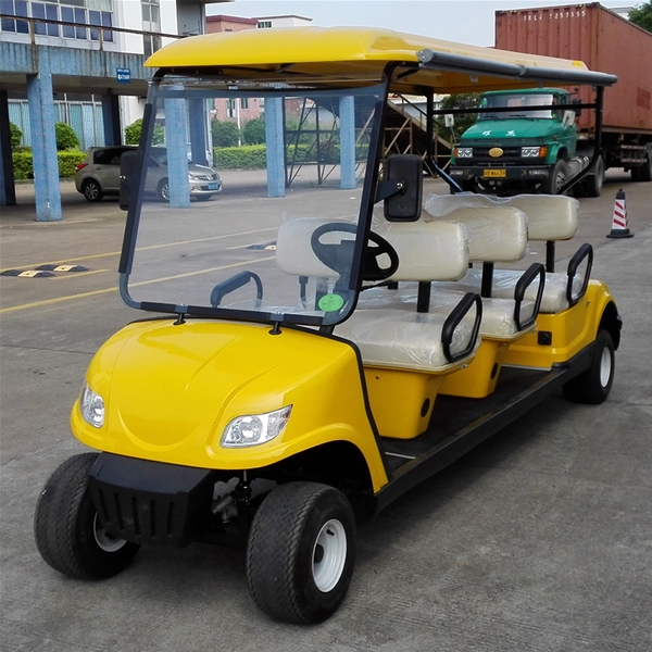 LQY065 - 电动会所车6座电动高尔夫球车电动观光车